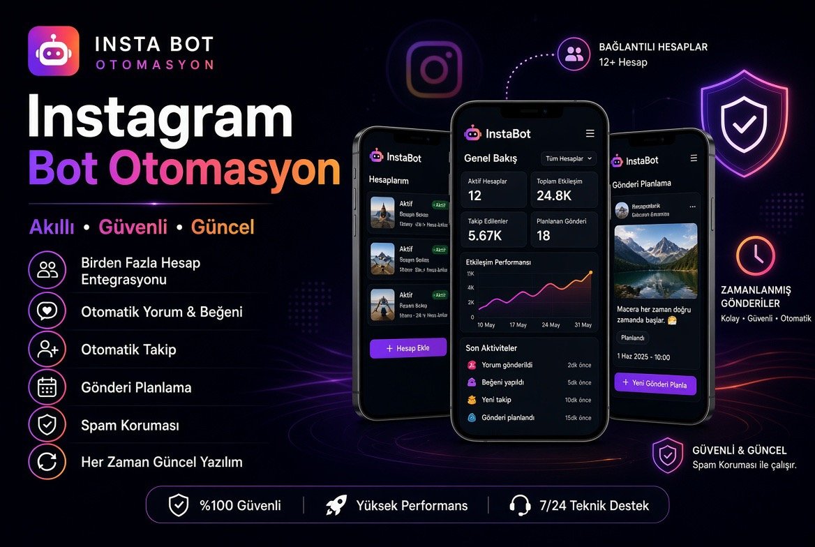 İstagram Bot Otomasyonu