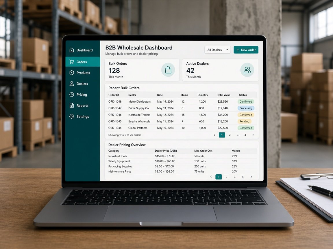 B2B Toptan Ticaret Yazılımı