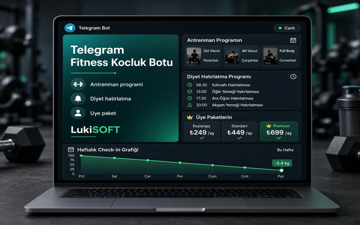 Telegram Fitness Koçluk Botu