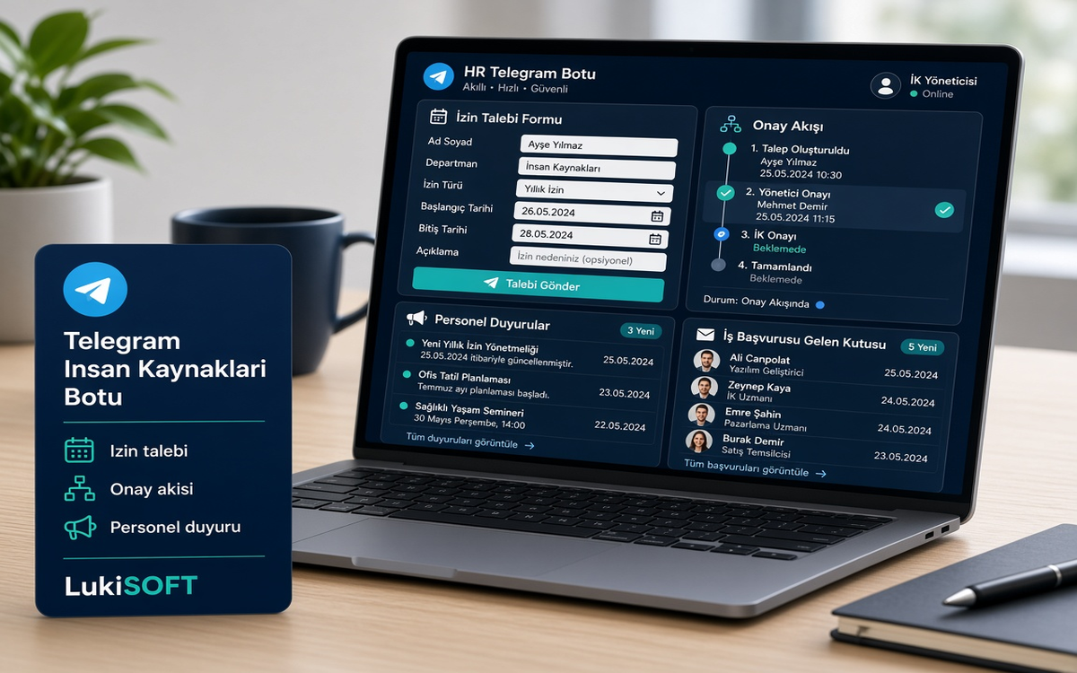 Telegram İnsan Kaynakları Botu