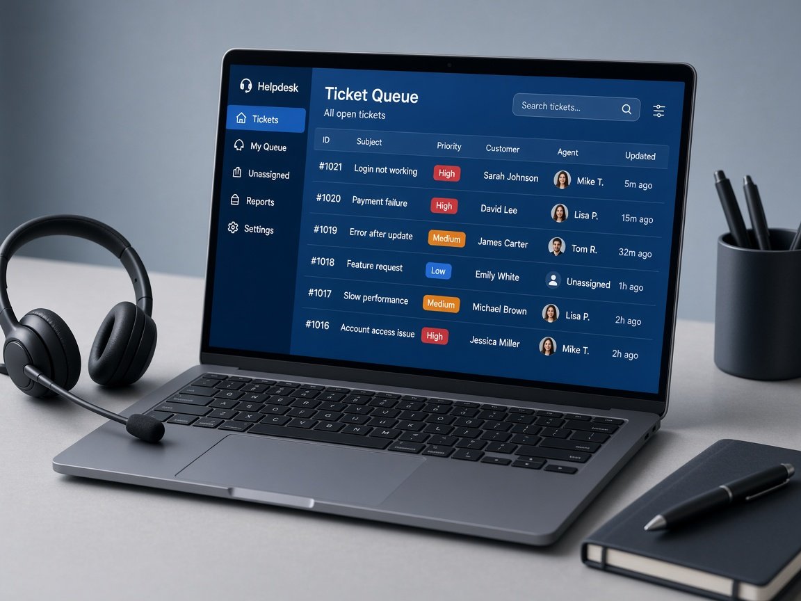 Helpdesk ve Destek Bileti Sistemi