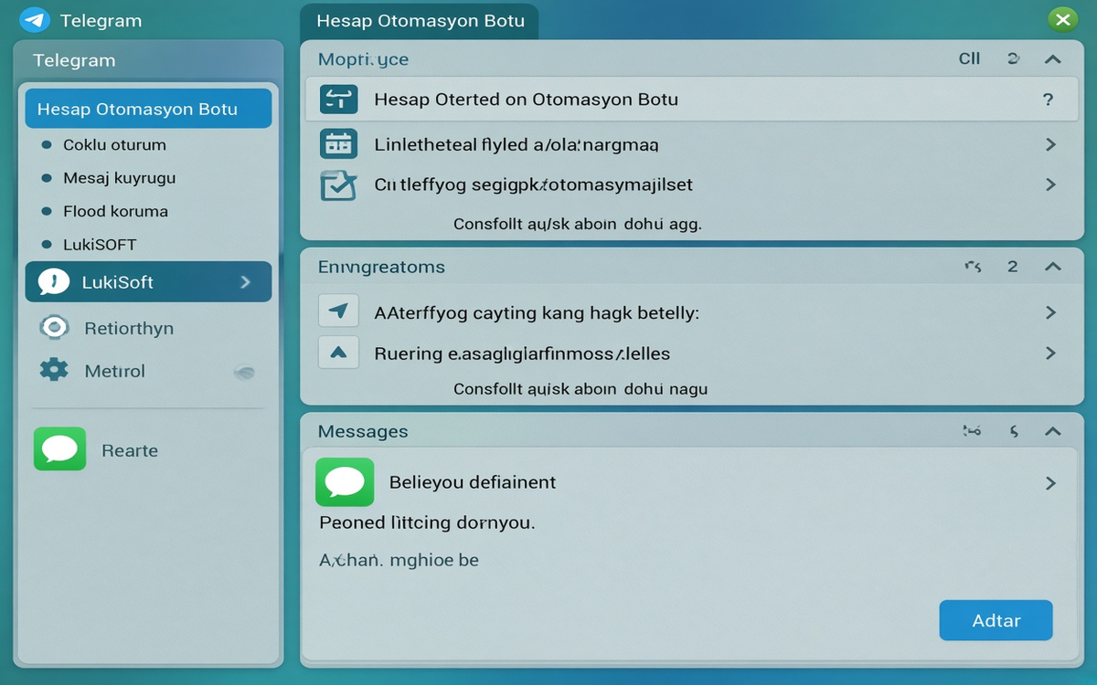 Telegram Hesap Otomasyon Botu