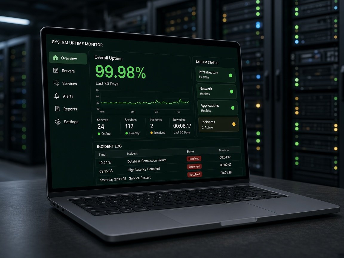 Webhook ve Uptime Monitör Sistemi